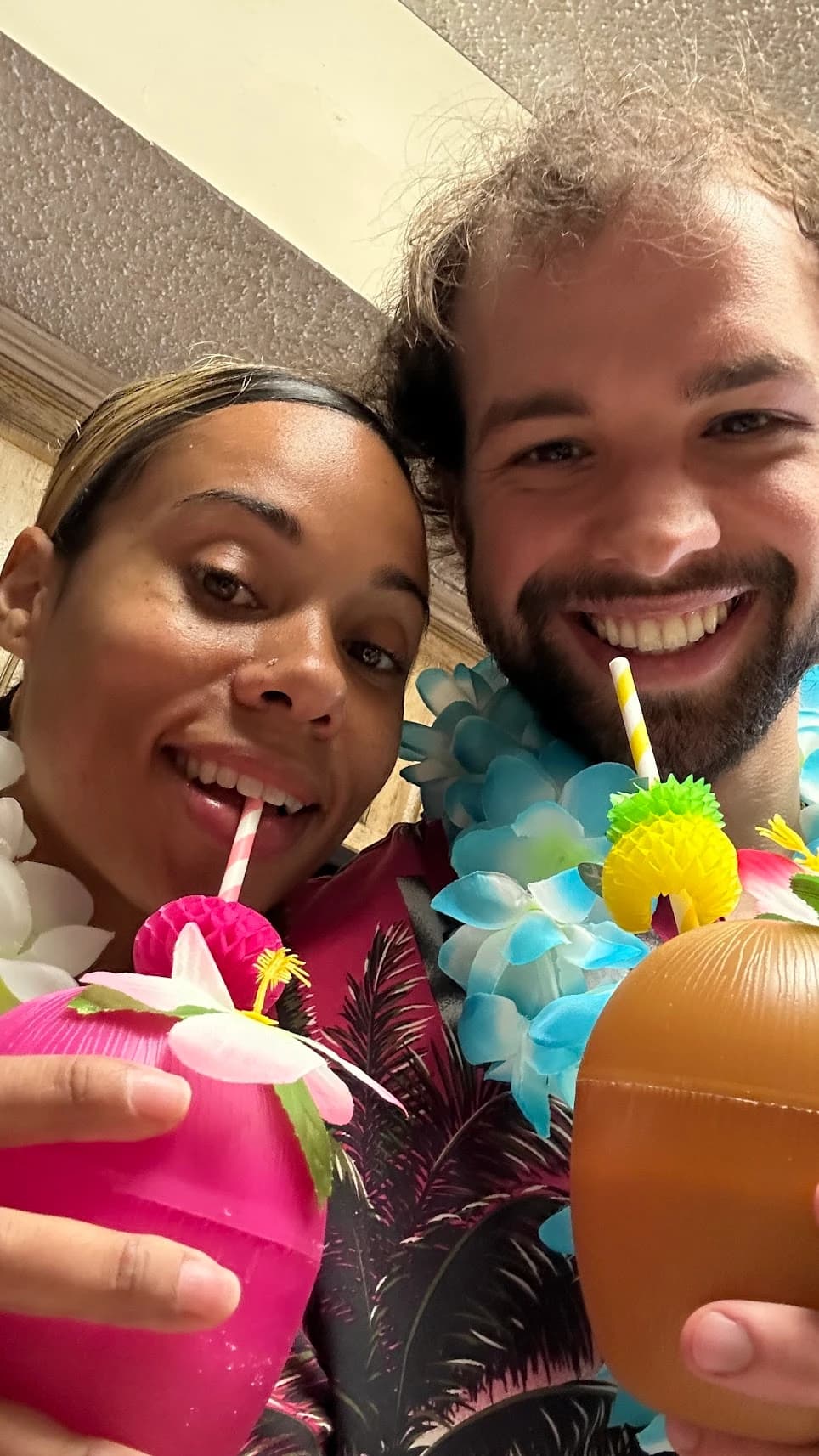 Eva and Sean together at the zoo